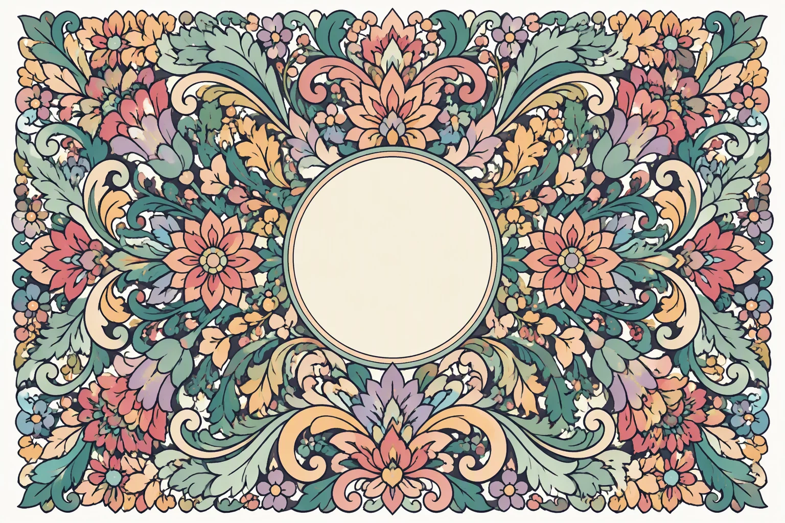 A Decorative Border Became the Main Subject